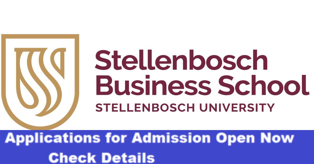 Stellenbosch University Opens 2025 Admission| How To Apply